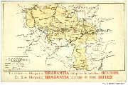 Brunita. Carte géographique du Hainaut