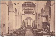 Intérieur de l'Eglise Romane d'Hastière par dela