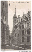 Bruges. Face postérieure de l'Hôtel Gruuthuse