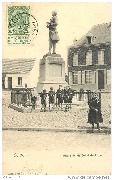 Beloeil. Statue du Maréchal de Ligne.