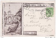 Exposition Internationale de Liège 1905. Fontaine du Perron