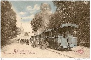 Bonsecours. Arrivée du tramway de Condé