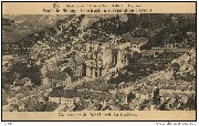 Vue aérienne de Saint-Hubert. La Basilique