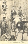 Bruxelles. Bénédiction donnée au plus ancien bourgeois de la ville