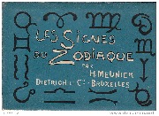 Les signes du zodiaque de Henri Meunier