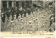 Fêtes carnavalesques -Karnavalfeesten 20 juin 1909-Les kimonos japonais,Entrée triomphale à Tokyo(Louvain) 