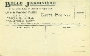 dos des cartes publicitaires BJ sur le scoutisme dos des cartes publicitaires BJ sur le scoutisme