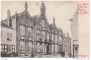 Les environs d'Ostende Ghistelles Hôtel de Ville en style renaissance flamande