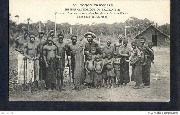 Congo français-Mission catholique de Brazzaville-Retour d'une excursion anti-esclavagiste-Esclaves libérés St Louis de l Oubangui