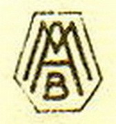 lettres A M B entrelacés lettres A M B entrelacés