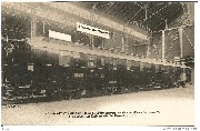 Voiture-Poste exposées par la Société Anonyme des Ateliers de Seneffe à l'Expo.Univ.de Bxl 1910