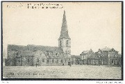 Borgloon-Looz L'Eglise et l'Ecole communale De Kerk en de Gemeenteschool