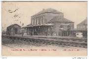 Bourg-Léopold (Camp de Beverloo) Intérieur de la Gare