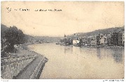 Dinant. La Meuse vers Namur.