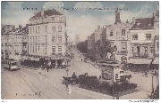 Ostende. La Place Léopold et l'Avenue Charles Jansens