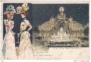 Exposition Universelle de 1900. Palais de l'Electricité et du Château d'Eau