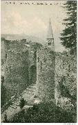 Laroche Entrée des Ruines du Château 