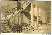 Borgoumont-la-Gleize Sanatorium provincial ...Grand escalier central