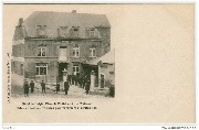 Hôtel de l'Aigle Place de l'Hôtel de ville-Walcourt Salon de coiffure,voitures pour voyageurs et cigares fins