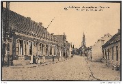 Malderen Gemeentehuis en Dorpstraat Maison et rue Communales