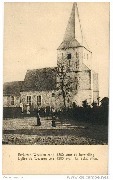 Kerk van Wezeren rond 1200 voor de herstelling-Eglise de Wezeren vers 1200 avant la restauration 