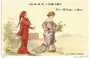 Collection de la crème Simon-Les couples célèbres Le Dante et Béatrice