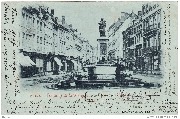 Liège. Fontaine de la Vierge