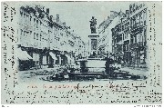 Liège. Fontaine de la Vierge Liège. Fontaine de la Vierge