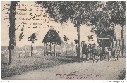 Wiltz (Grand-Duché de Luxembourg). Départ de la diligence Wiltz (Grand-Duché de Luxembourg). Départ de la diligence