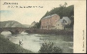 Anseremme, le pont St-Jean et l'hôtel de la Lesse