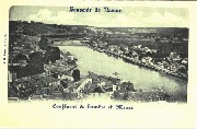 Souvenir de Namur.  Confluent de Sambre et Meuse