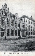 Wereldtentoonstelling van Brussel 1910- Rubens Huis -Gevel langs de straat