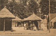 Groupe d'indigènes du le Village sénégalais. Exposition internationale de Bruxelles 1910