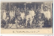Missien der Paters Oblaten op het eiland Ceylon-InlandschePater heeft op eendag 70 inboorlingen gedoopt