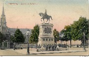 Luxembourg. Monument de Guillaume II Luxembourg. Monument de Guillaume II