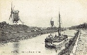 Bruges. Moulins à Vent sur le Canal Bruges. Moulins à Vent sur le Canal