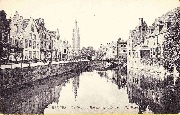 Bruges. Le Quai du Rosaire et le Dyver