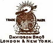 Davidson Bros. London NY Trade Mark Davidson Bros. London NY Trade Mark