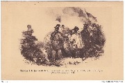 Charlier à la Jambe de Bois manoeuvrant son canon chargé de mitraille à la Place Royale (23 au 25 septembre 1830)