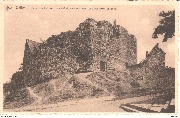 Dalhem.Ruines de l'ancien château fort construit vers 1080 bombardé en 1648