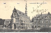 Hannut.  L'Eglise et le Couvent du Collège de la Sainte-Croix