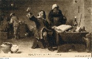 Teniers (David). Le Médecin de Village - Musée de Bruxelles