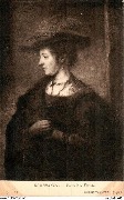 Rembrandt. Portrait de Femme. Musée d'Anvers