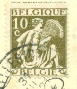 Allégorie Cérès 10 centimes