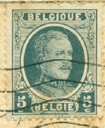 Roi Albert type Houyoux 5 centimes gris