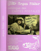 Argus Fildier 1986. Catalogue des CPA de collection
