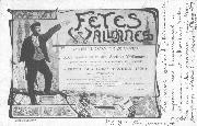 Fêtes Wallonnes à Louvain-XXVèanniversaire des Sociétés Wallonnes-1886-1901