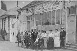 Exposition Bruxelles 1910. Pavillon des couveuses (derrière pavillon du Pérou)