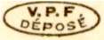 Sigle V.P.F. Déposé Sigle V.P.F. Déposé