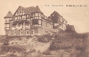 Duinbergen-sur-Mer. Hôtel du Chalet vu des Dunes